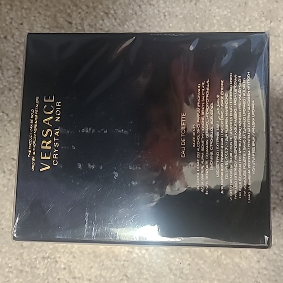 VERSACE CRYSTAL NOIR Eau De Toolette NATURAL SPRAY 3oz - Picture 3 of 4